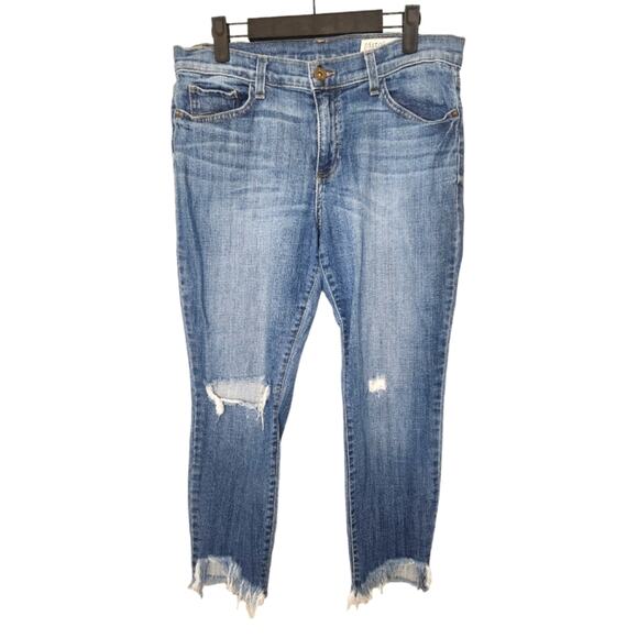 Pistola crop distressed hem relaxed fit jeans 30 - Picture 1 of 6